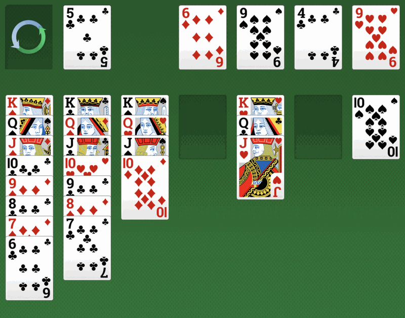 Playing Patiens Harpan Regler